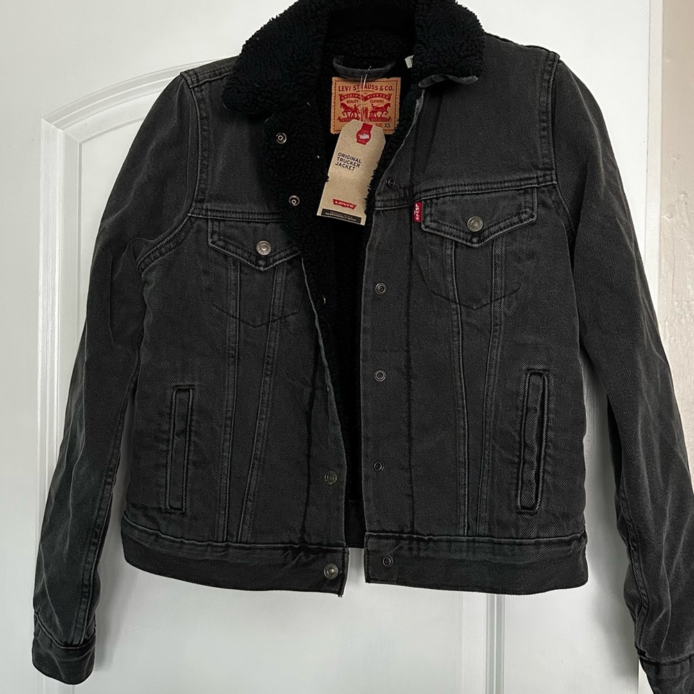 Levi’s original trucker sherpa jacket
